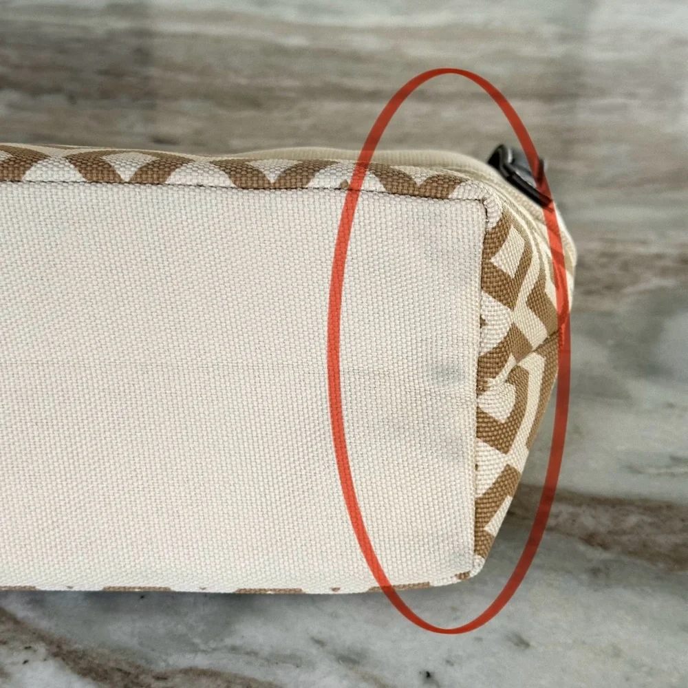 Small Fabric Patterned Storage Basket / Gift Basket with Handles